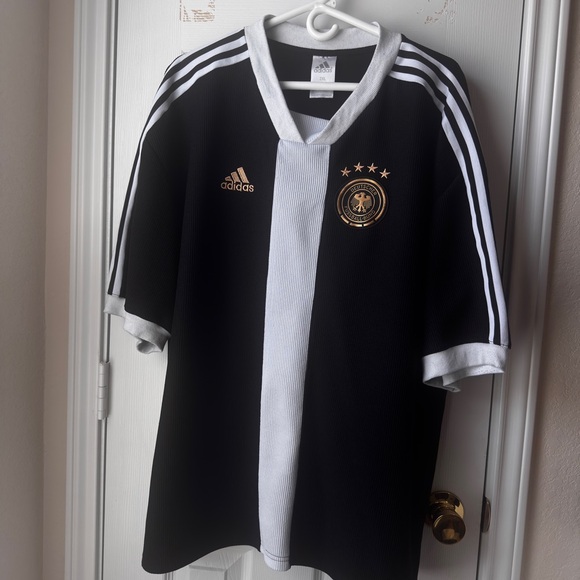 Adidas Germany Black and White Football Jersey 2020 - Picture 1 of 4